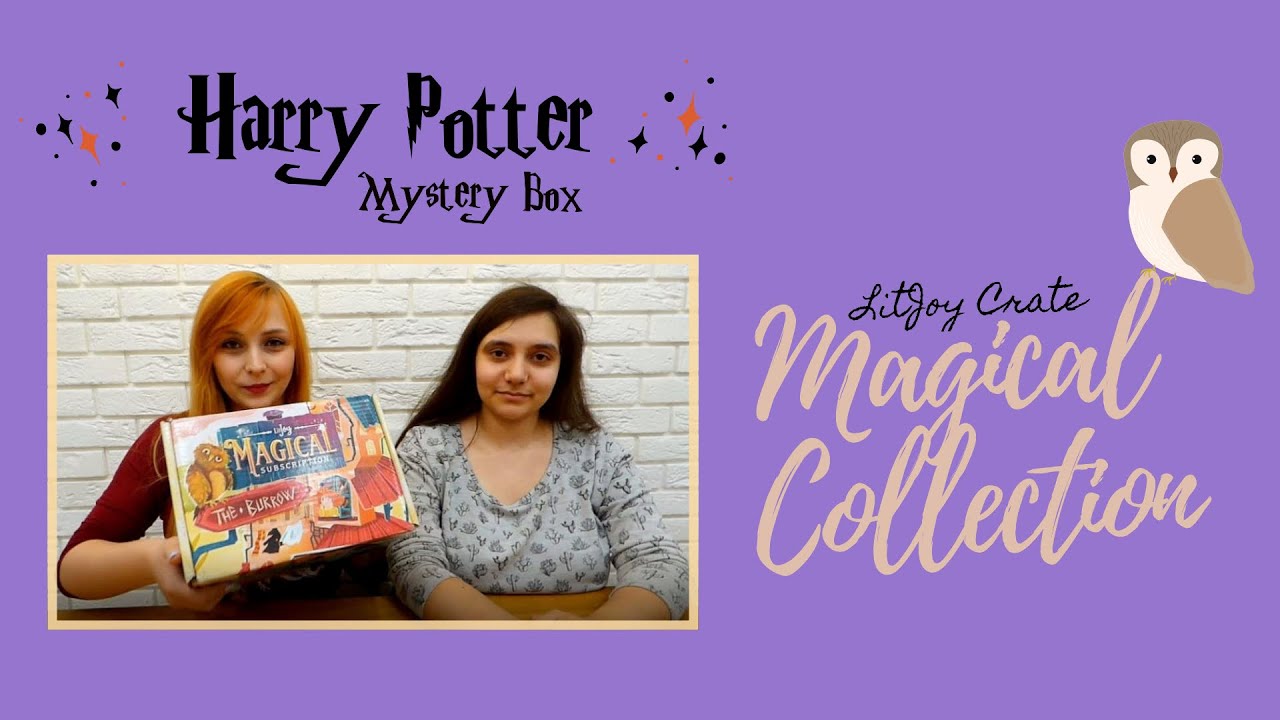 NAJLEPSZY ZAGRANICZNY MYSTERY BOX LITJOY CRATE - Harry Potter Unboxing