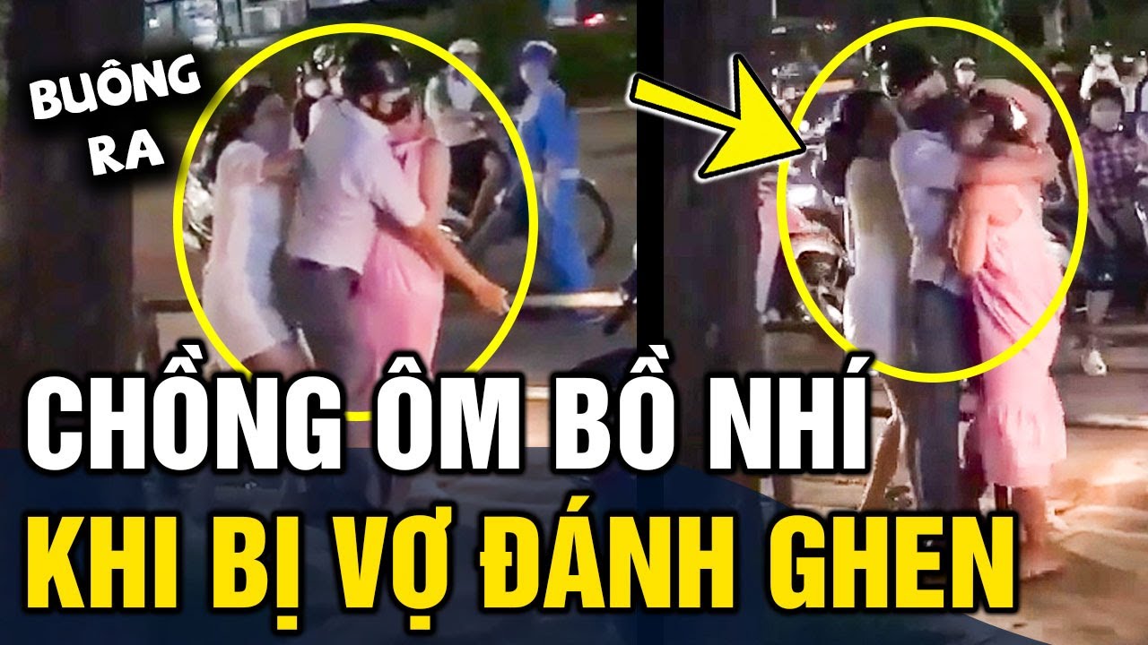 Bị vợ 'ĐÁNH GHEN', chồng 'ÔM BỒ NHÍ' bảo vệ còn ngang ngược thách thức | Tin 3 Phút
