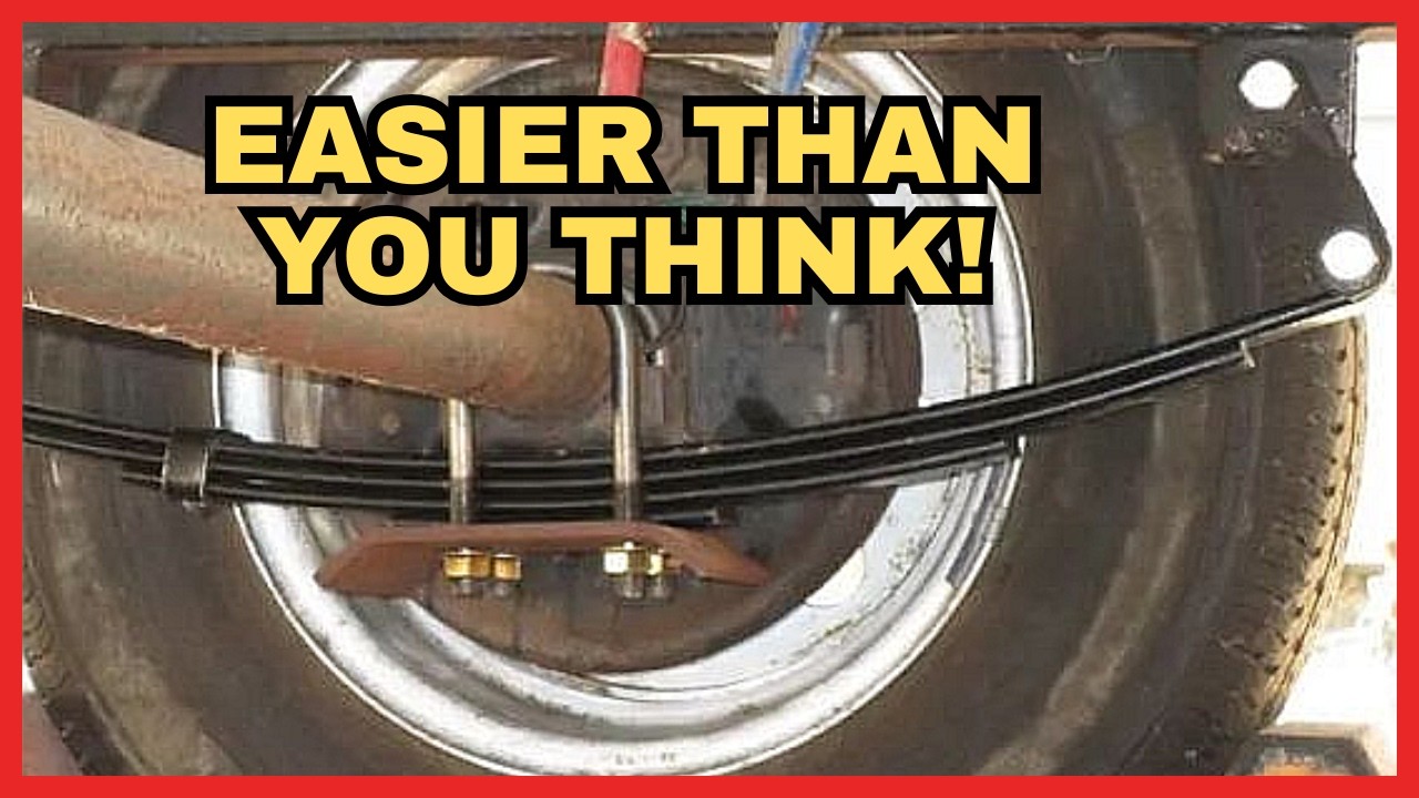 How to Replace RV Trailer Leaf Springs