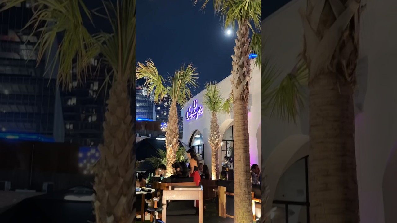 Summer nights 🔥✨ #dallas #Mediterranean #hookahlounge