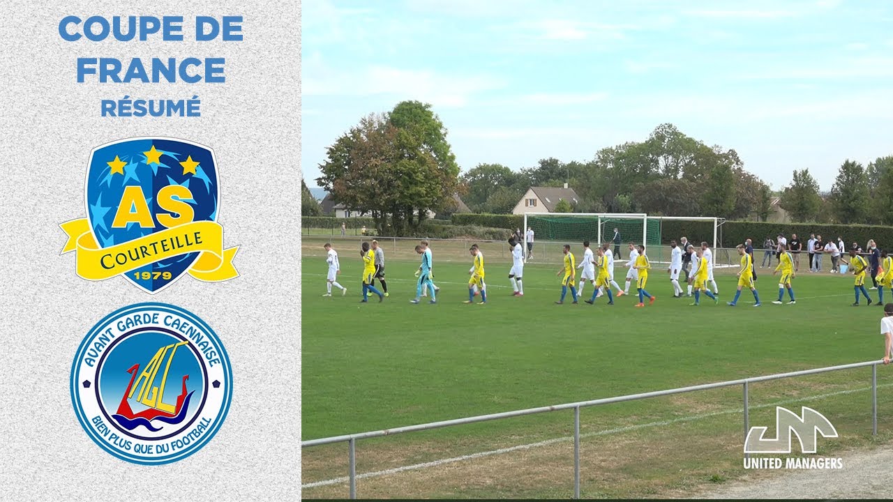 AS Courteille-Alençon 0-6 AG Caen // CDF T3 (résumé)