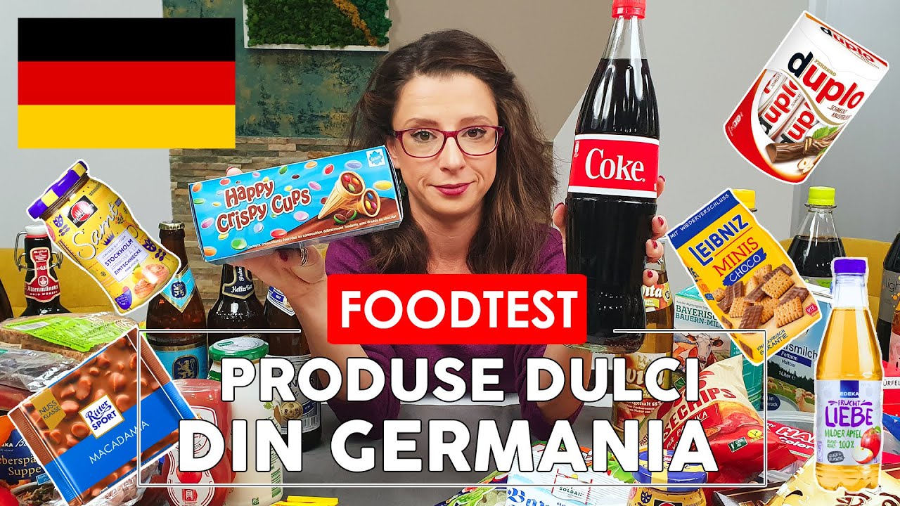 MANANC DULCIURI DELICIOASE DIN GERMANIA - Ce am cumparat? - FOOD TEST