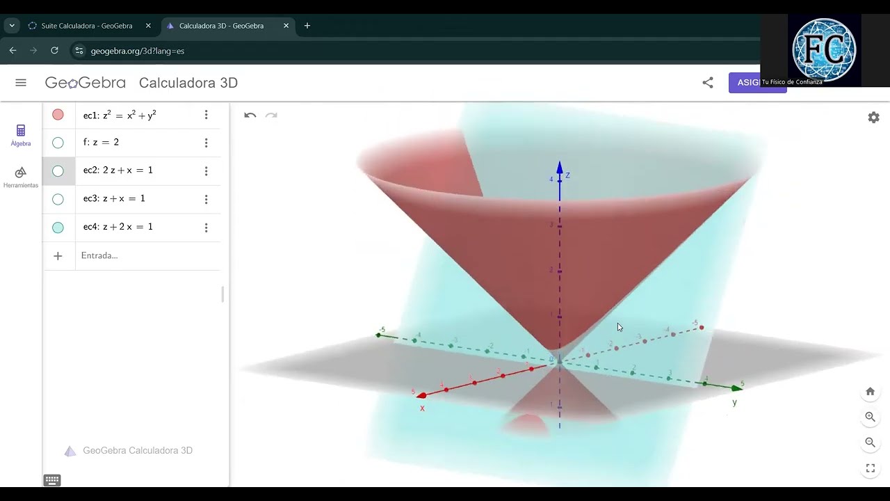 Geometría Analítica Preuniversitaria - 18 Secciones cónicas