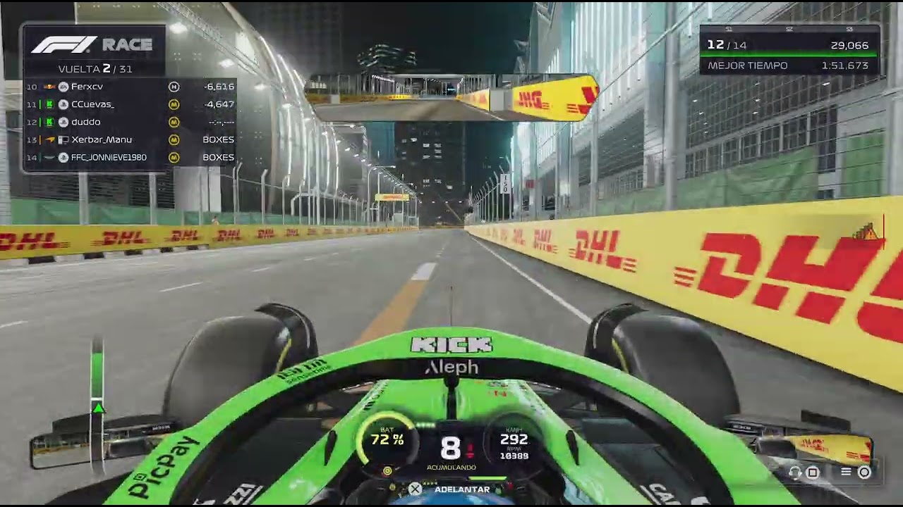 F1 25 ChillF1 Singapur carrera