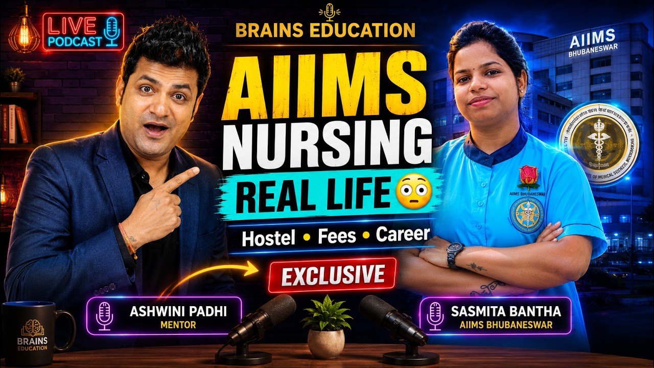 AIIMS Bhubaneswar Nursing Life କେମିତି? 😲 Real Student Shares Everything | Brains Podcast