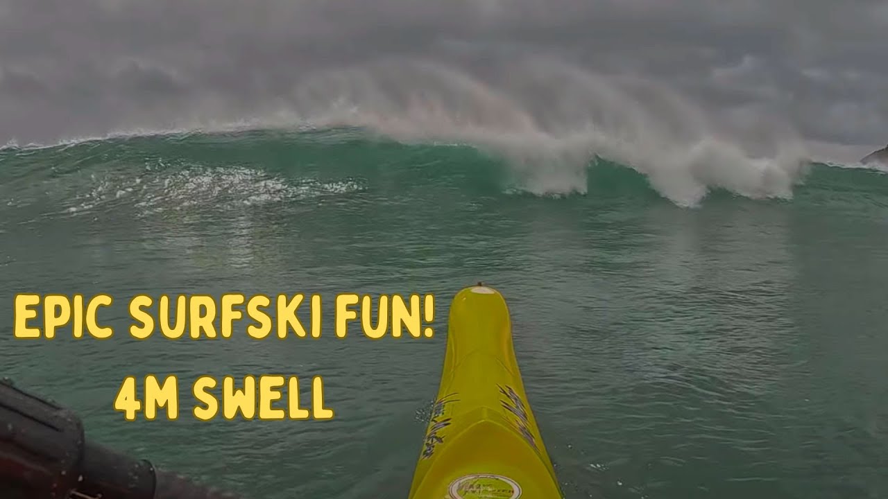 Scotts Head - morning Surfski paddle - 4m Southerly Swell