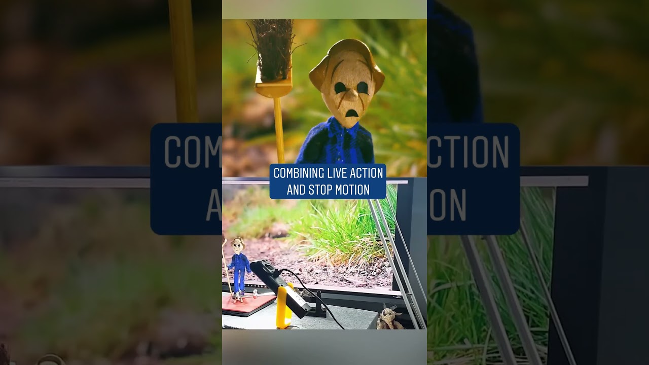 COMBINING LIVE-ACTION with STOP-MOTION - From 