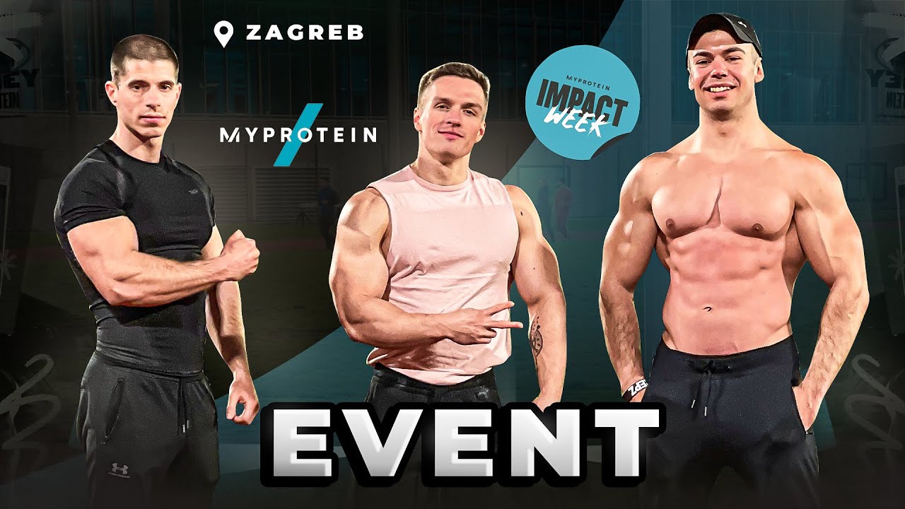 Myprotein event i kidanje sa najjačim Hrvatom!