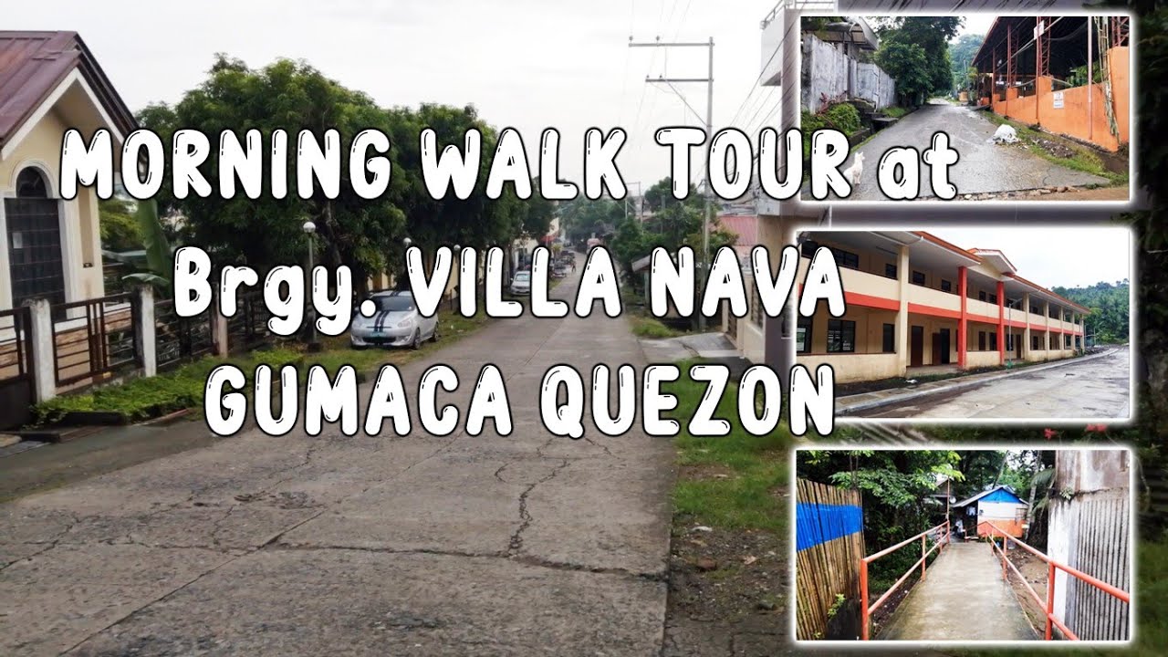 WALKING TOUR 🙂 IN BRGY. VILLA NAVA GUMACA,QUEZON PHILIPPINES#MeMayvlog#walkingtour