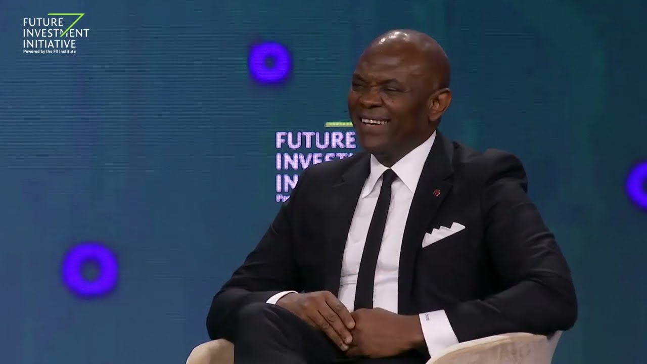 Heirs Holdings Founder Chairman Tony O. Elumelu, CFR, fireside chat in Riyadh, Saudi Arabia.