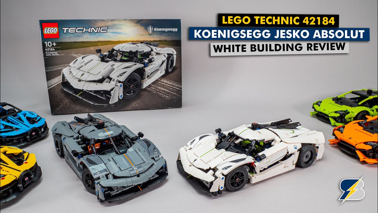 LEGO Technic 42184 Koenigsegg Jesko Absolut white review & comparison