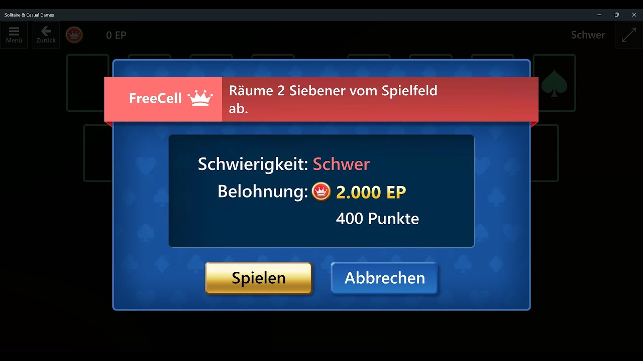 Microsoft Solitaire Collection, FreeCell Hard, February 5, 2026, Daily Challenges
