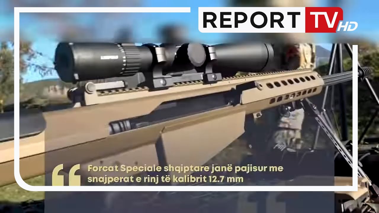 Forcat e Armatosura pajisen me snajper të kalibrit 12.7 mm, ofron qitje nga një distancë e largët