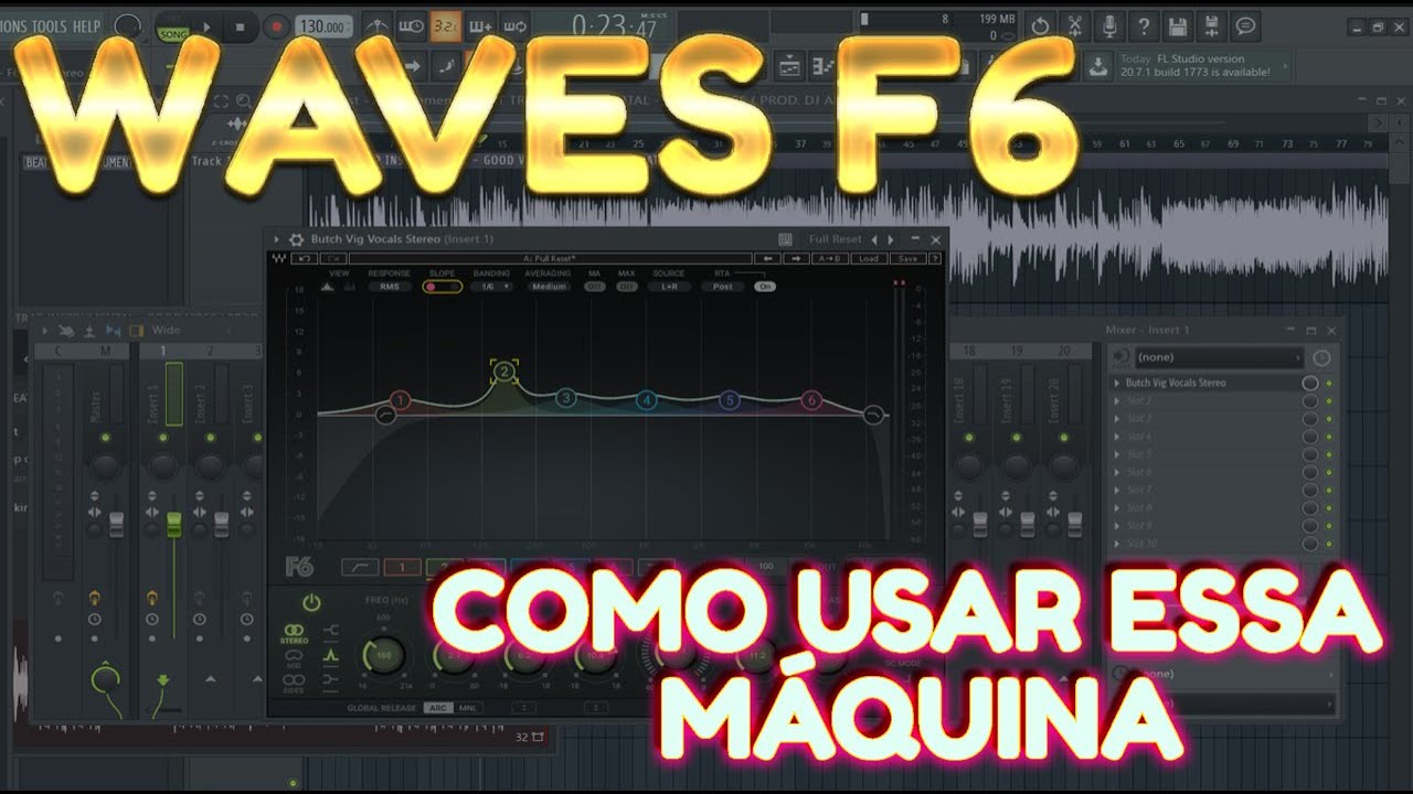 WAVES F6- COMO USAR EQUALIZADOR F6 DA WAVES