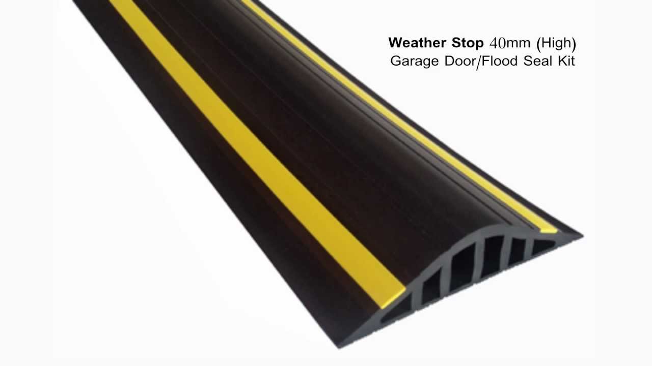 Weather Stop 40mm (High) Garage Door / Flood Barrier Seal Kit