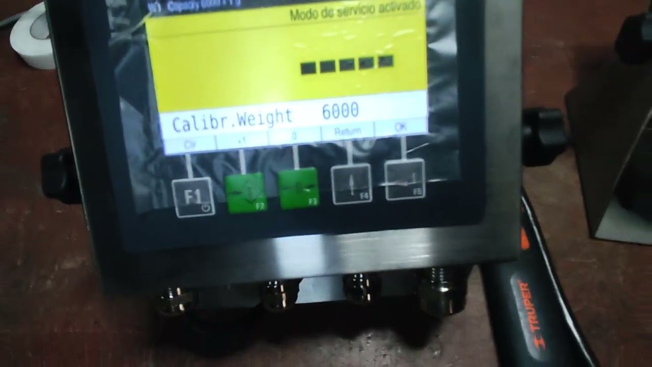 CALIBRACION EN BALANZA SYSTEC IT1