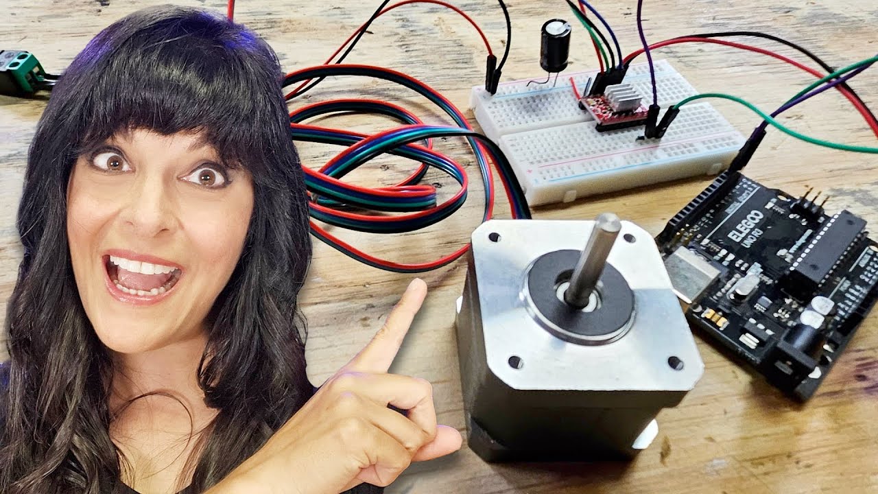 Control a NEMA 17 Stepper Motor with A4988 Driver and Arduino - Full Guide