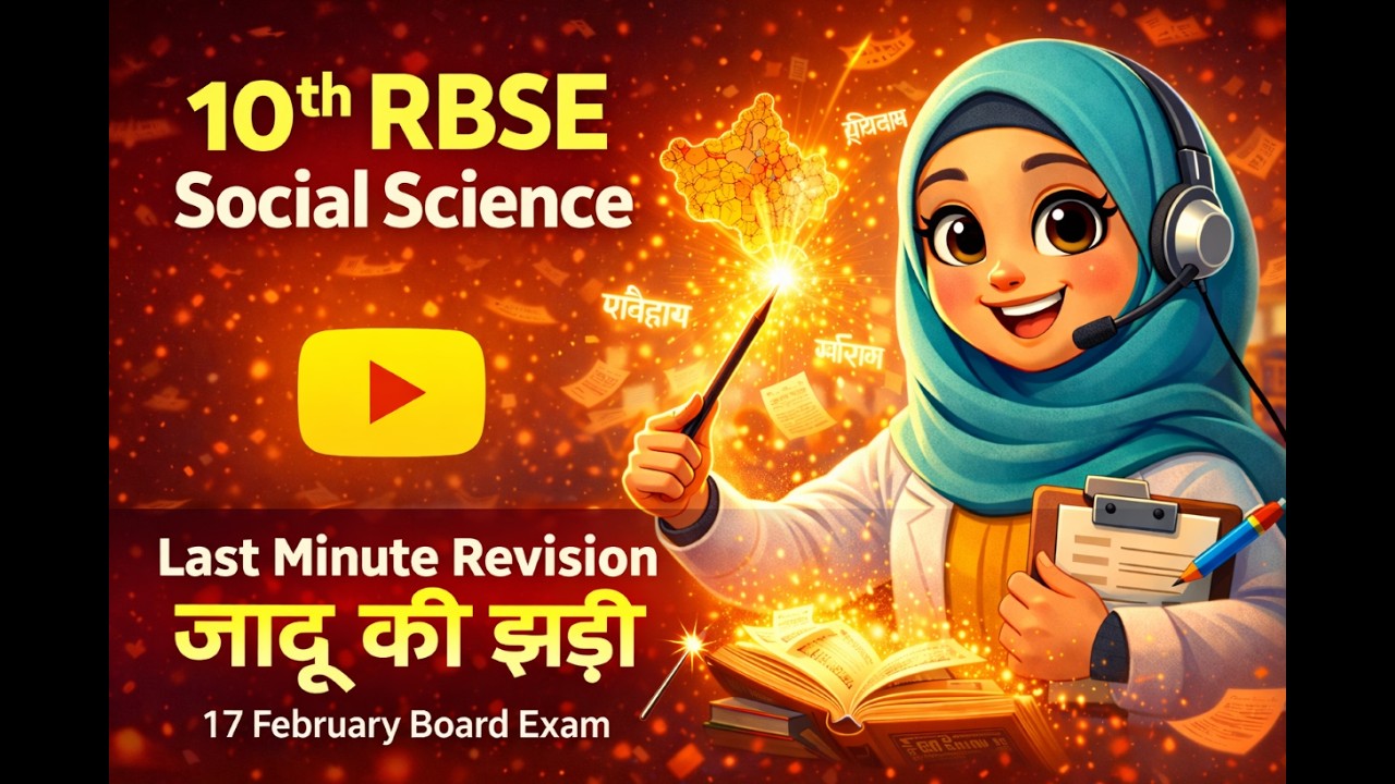 #RBSE#RBSE10th#RBSEBoardExam#Class10SocialScience#SocialScienceRevision#LastMinuteRevision