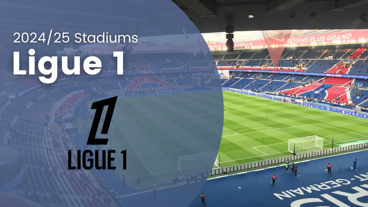 Ligue 1 - 2024/25 Stadiums