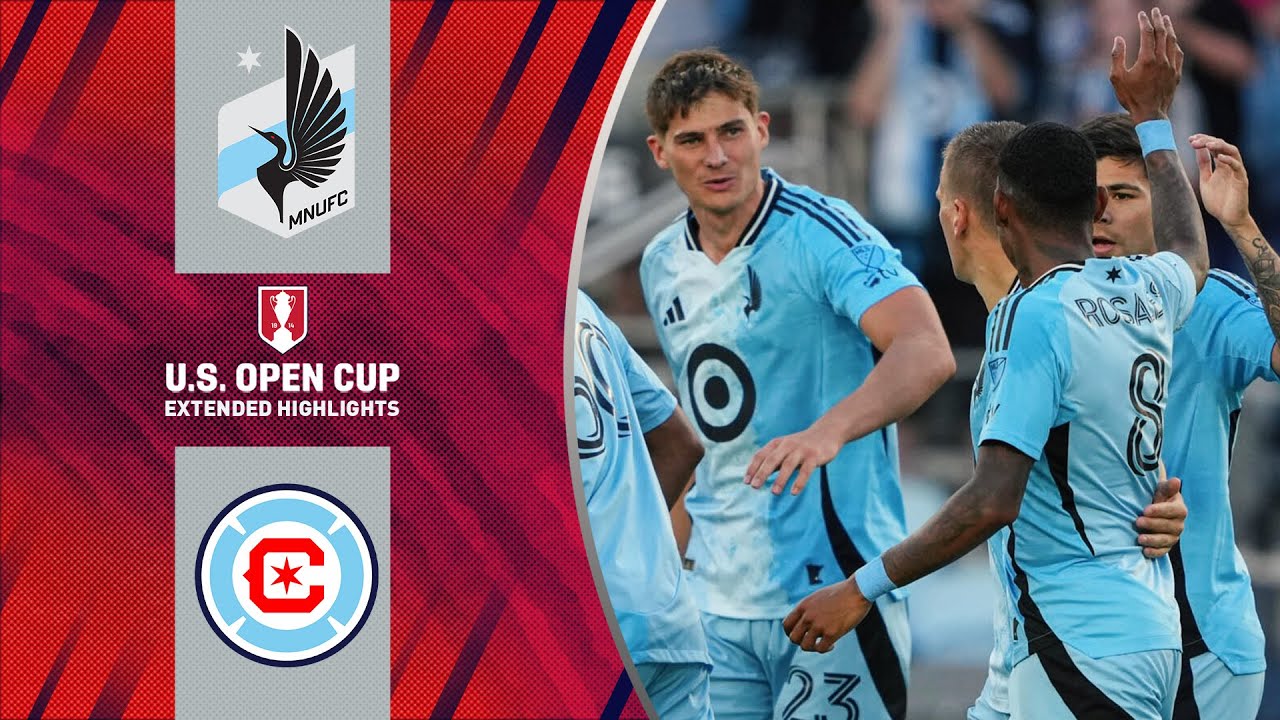Minnesota United vs. Chicago Fire: Extended Highlights | U.S. Open Cup - Quarter Final