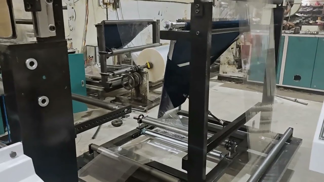 JETA600 plus Side sealing machine with On-line Folder