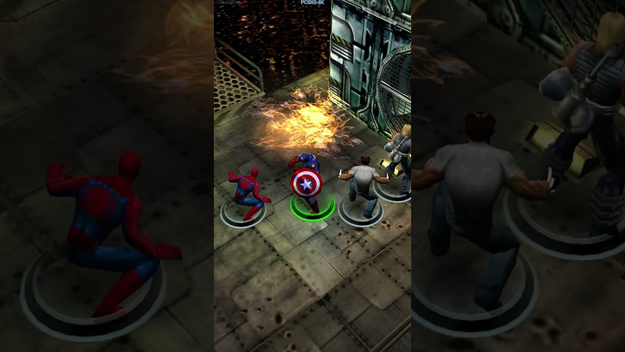 Marvel Ultimate Alliance ps2 vs 4k