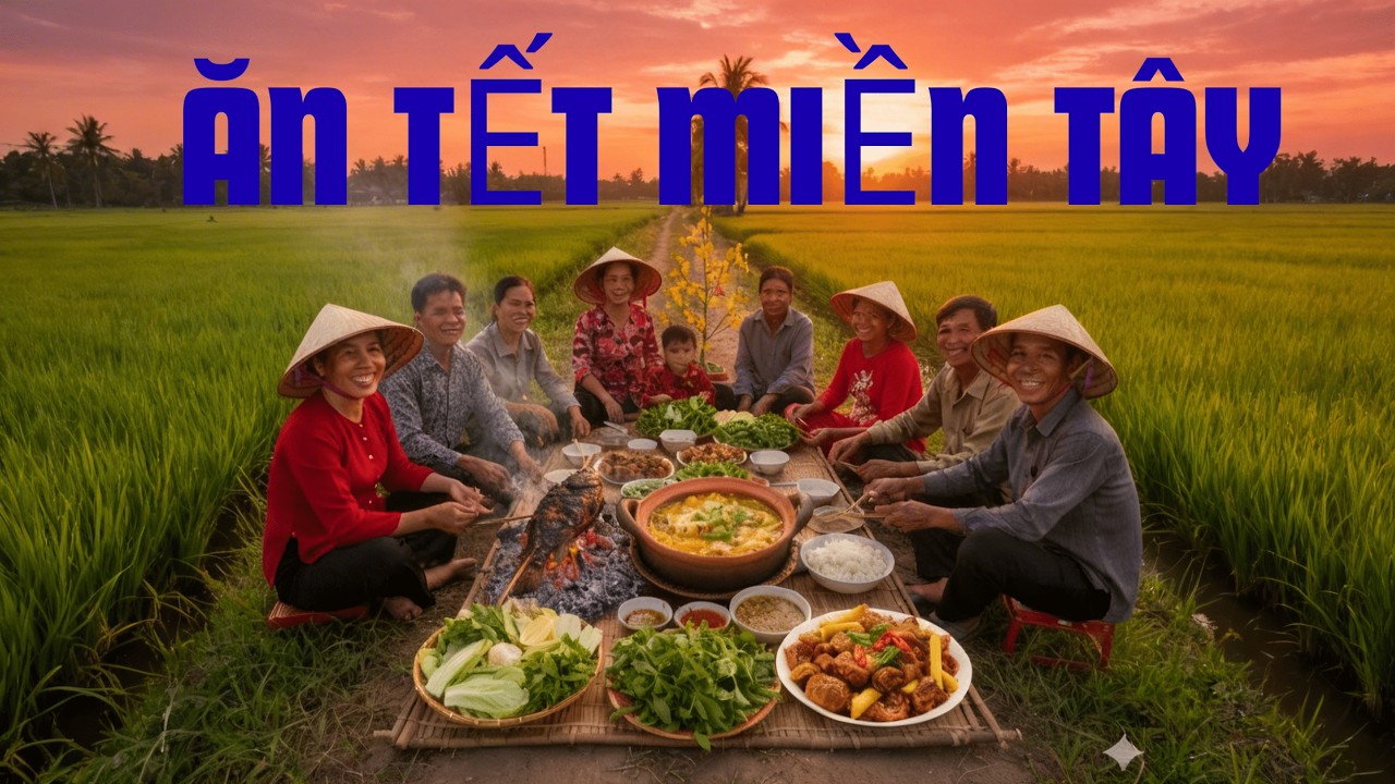 Ăn tết miền tây p 1
