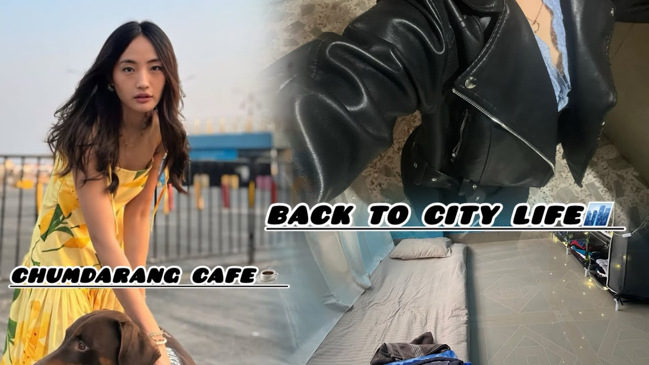 V~25| 𐙚⋆°｡Chum Darang ka⋆⟡ cafe Pasighat me✧˖°📷 😮|Cleaning Room༘˚🌼🧺˚| #tibetanvloger#arunachalvlog