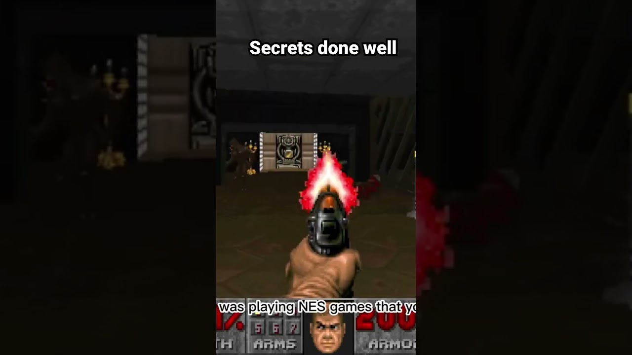 Doom does secrets good #doom #retro #retrogaming #retrogames #gaming