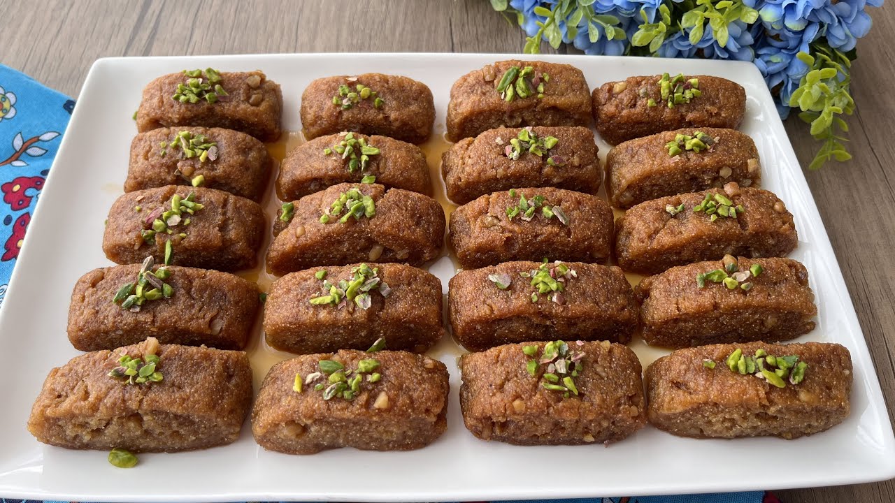 Bu tatlıyı ilk kez görüyorsunuz😍 Katıyağsız, karamelli, cevizli kesme tatlı✅