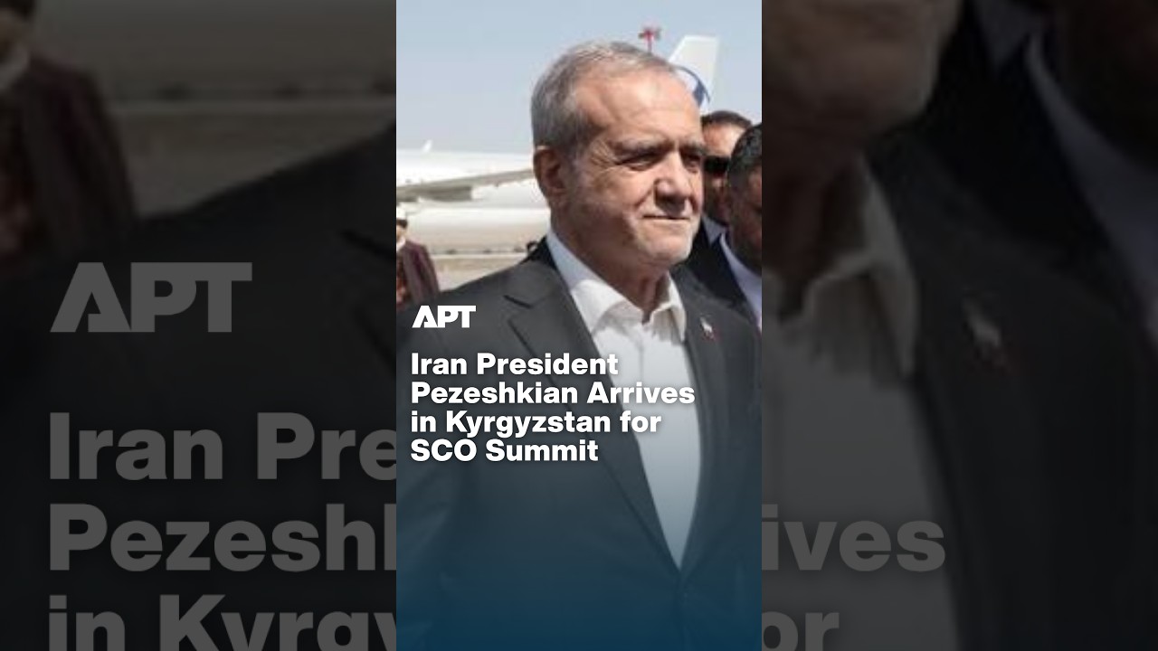 Iran President Masoud Pezeshkian Arrives in Kyrgyzstan for SCO Summit | APT
