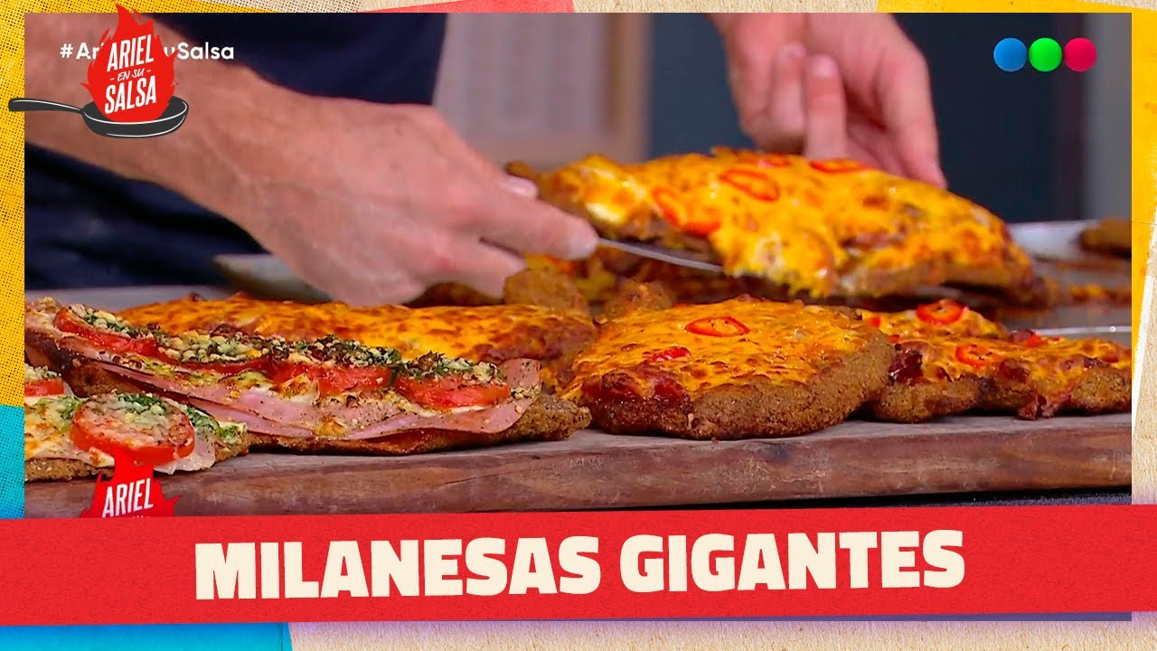Fiesta de Milanesas lleno de variedades con Papas Fritas | ARIEL EN SU SALSA