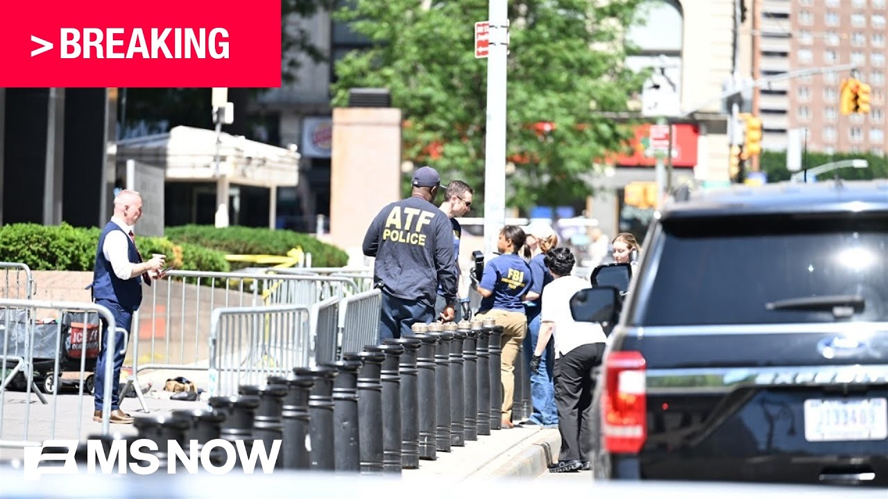 BREAKING: Anti-ICE activist arrested after fireworks lit outside of federal building in NYC