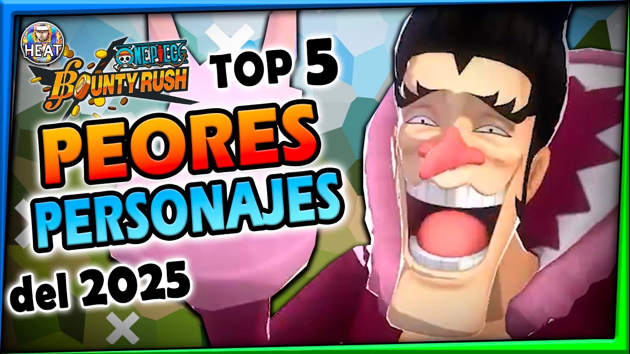TOP 5【PEORES PERSONAJES】 DE OPBR | 2025