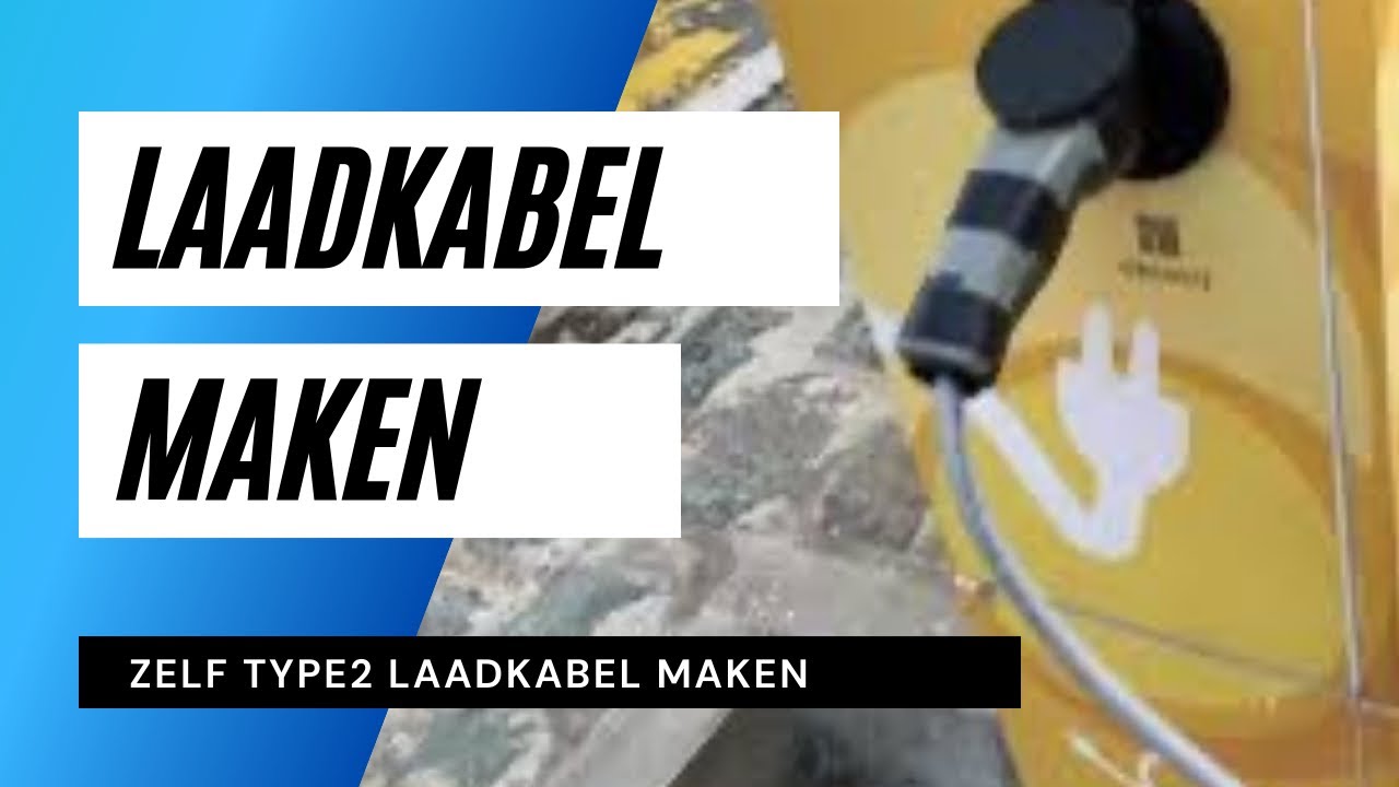 Zelf europese type 2 laadkabel maken voor mijn elektrische motorfiets | EV type 2 laadkabel DIY