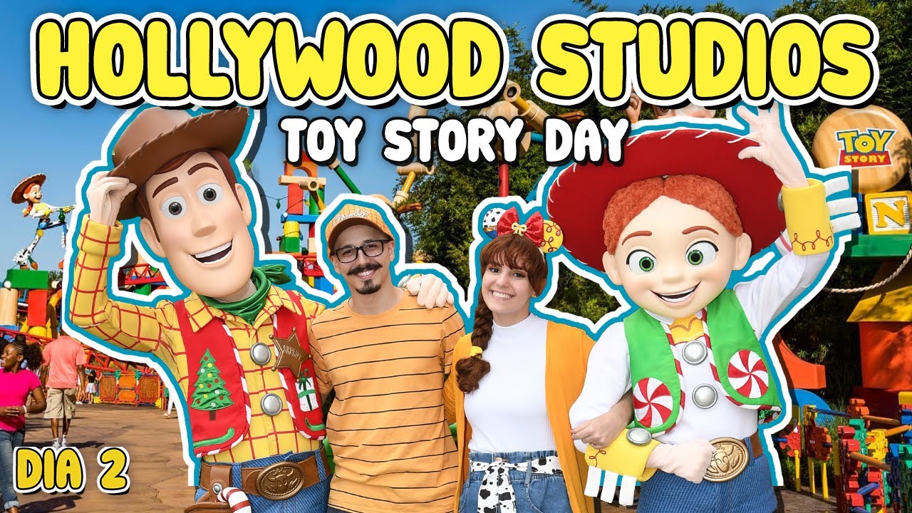 HOLLYWOOD STUDIOS: dia de brinquedo! (Toy Story Land, Runaway Railway) | 14/11/2023