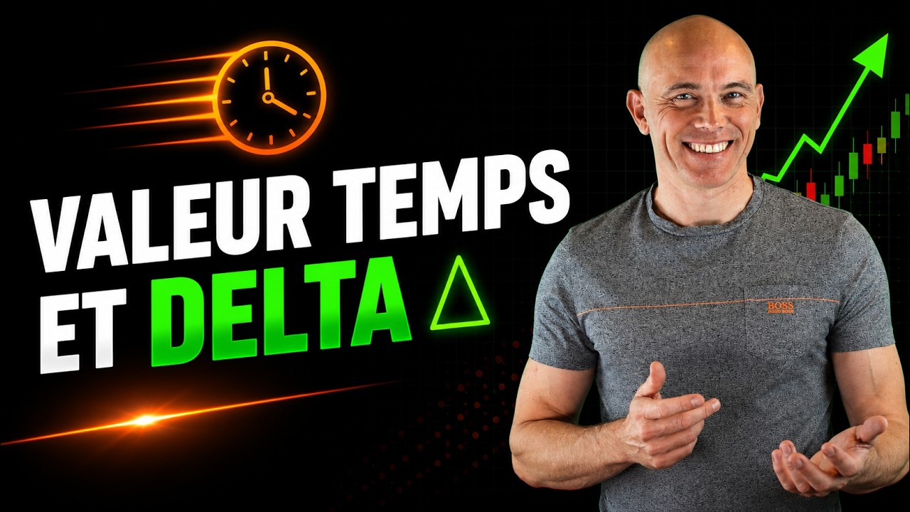 Apprendre la valeur temps et le Delta  | Achat/Vente | CALL et PUT