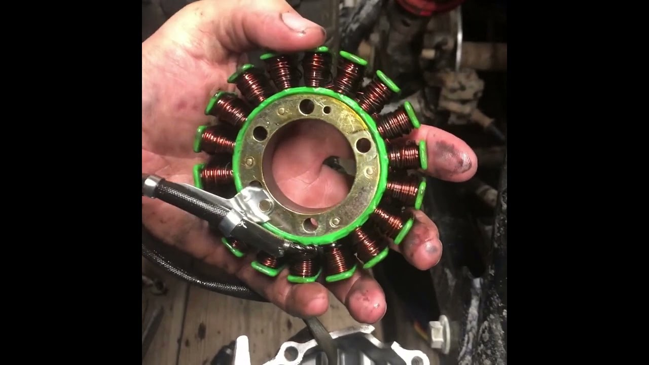 CFMoto CF250cc Buggy Stator Repair, GY6, No Spark, 172MM Engine, Pickup Coil replacement