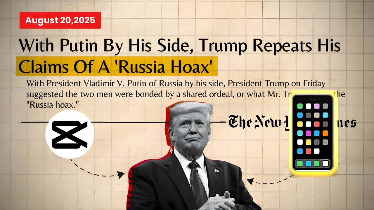 Newspaper Animation on Phone Using Free Capcut (BEGINNER FRIENDLY) 