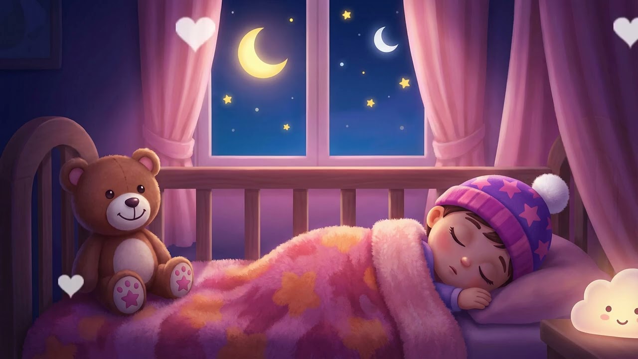🌙 Calm Rain Drizzle ☔ Baby Bedtime Relaxation