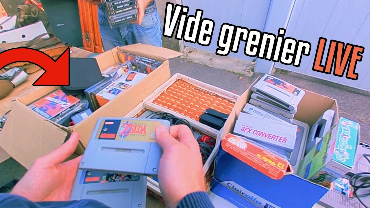 UN SUPER LOT &Agrave; 60 EUROS DANS CE VIDE GRENIER LIVE !