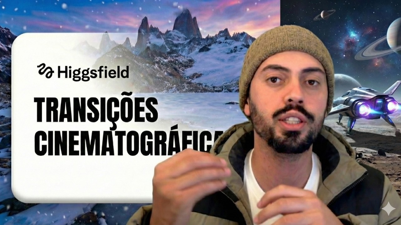 O ÚNICO tutorial de transições com IA que você precisa em 2026. Para Iniciantes. Higgsfield.ai