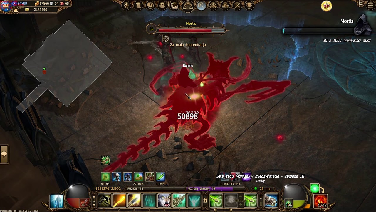 drakensang online R210 Mortis inf3 solo ranger Ronino