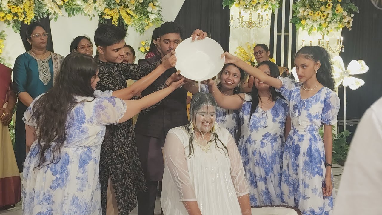 Traditional Mangalorean Roce Ceremony of Jackline #trending #viral #roce #weddingvlog #trendingnow