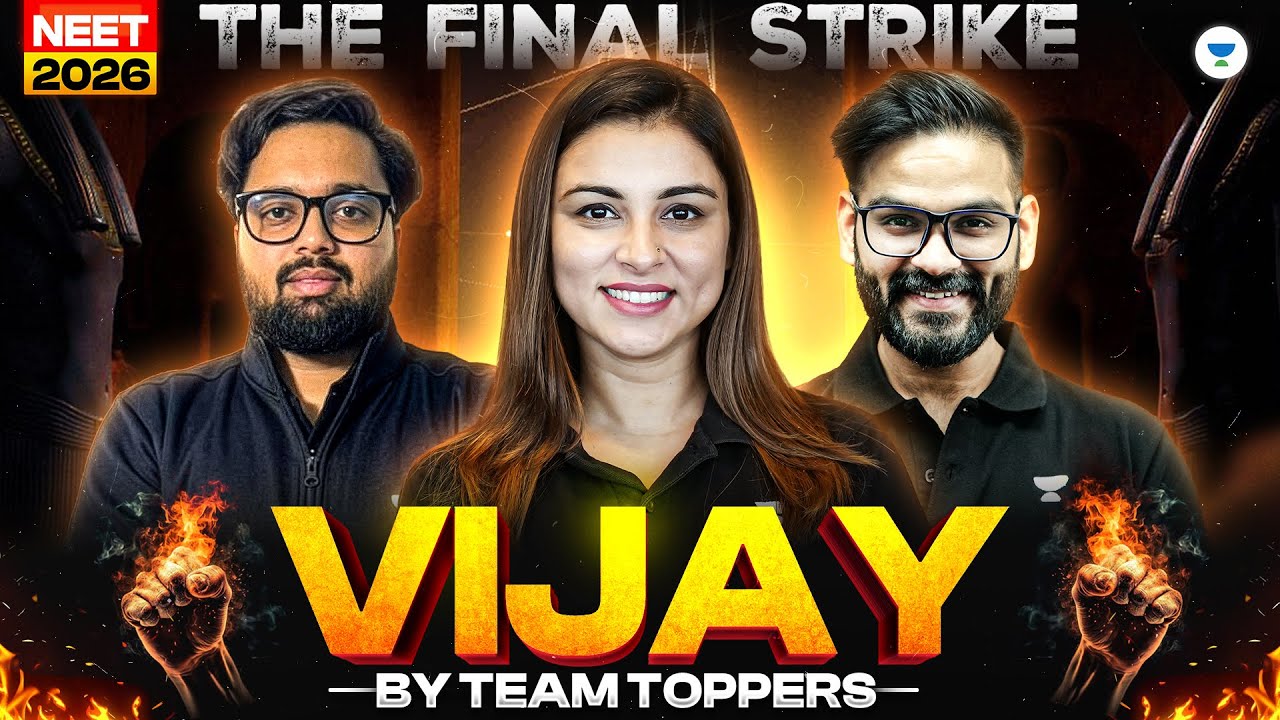 Winning NEET 2026 is now easy... | Team Toppers | Vijay Crash Course 2026