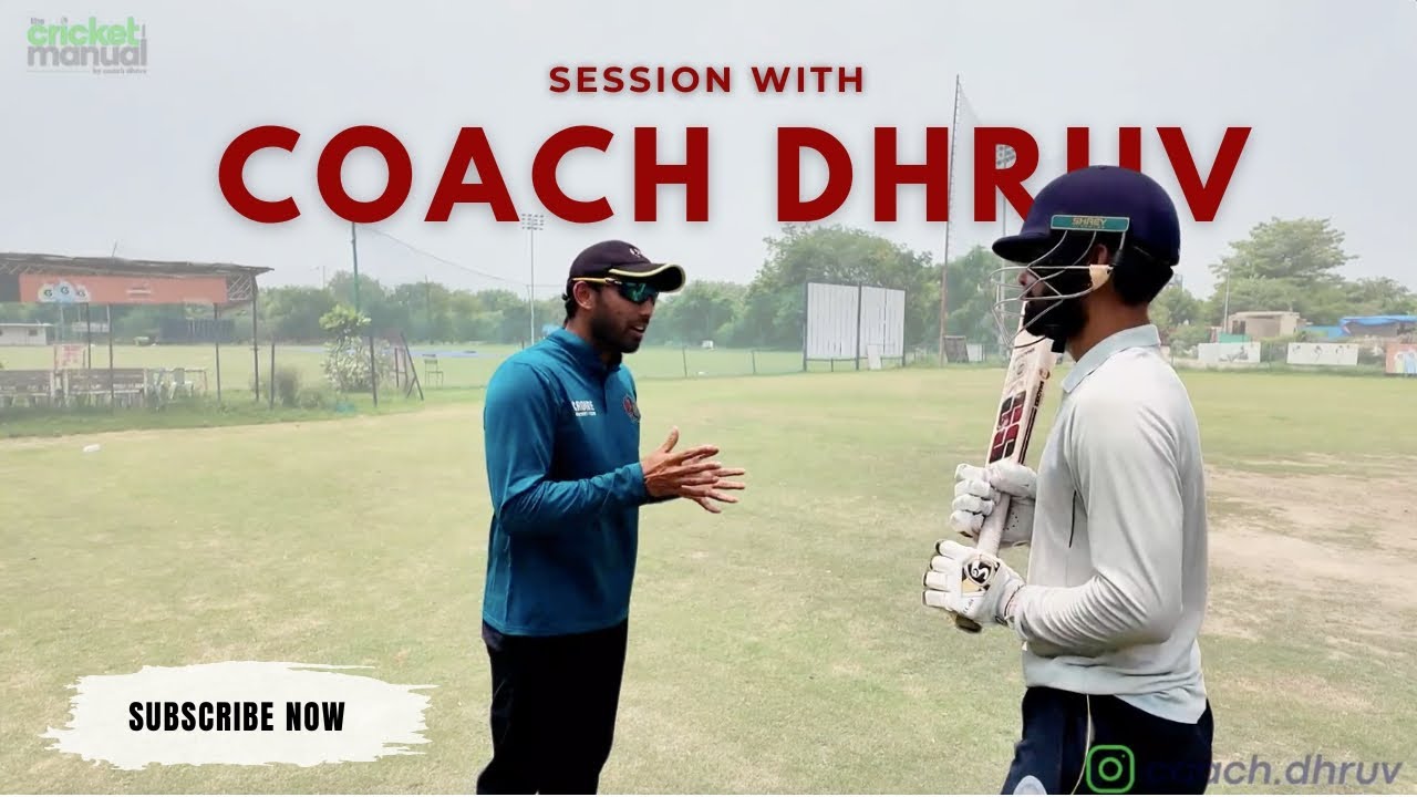 Personal Session with Coach Dhruv 03 | Cricket coaching series | From basics