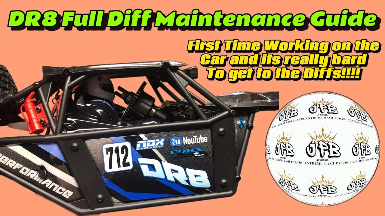 FTX DR8 full Diff Removal & maintenance #dr8