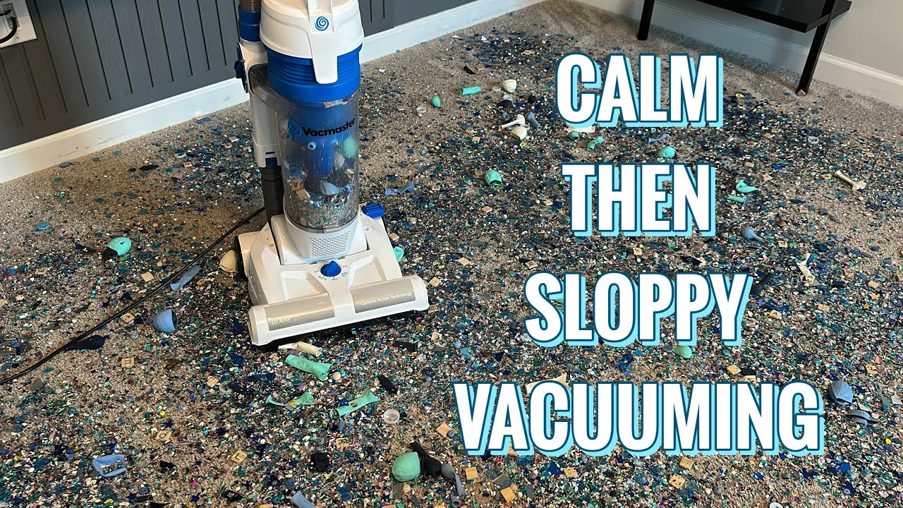 Vacmaster on Bare Carpet + Bold Blizzard | Mic’d Shark Clean Up | 1k Subscribers Celebration 3/5