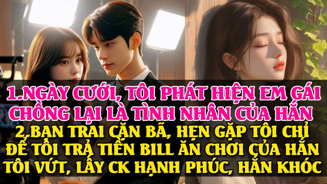 Ngày cưới, phát hiện em gái chồng lại  là tình nhân của chồng. Đám cưới không có cô dâu,