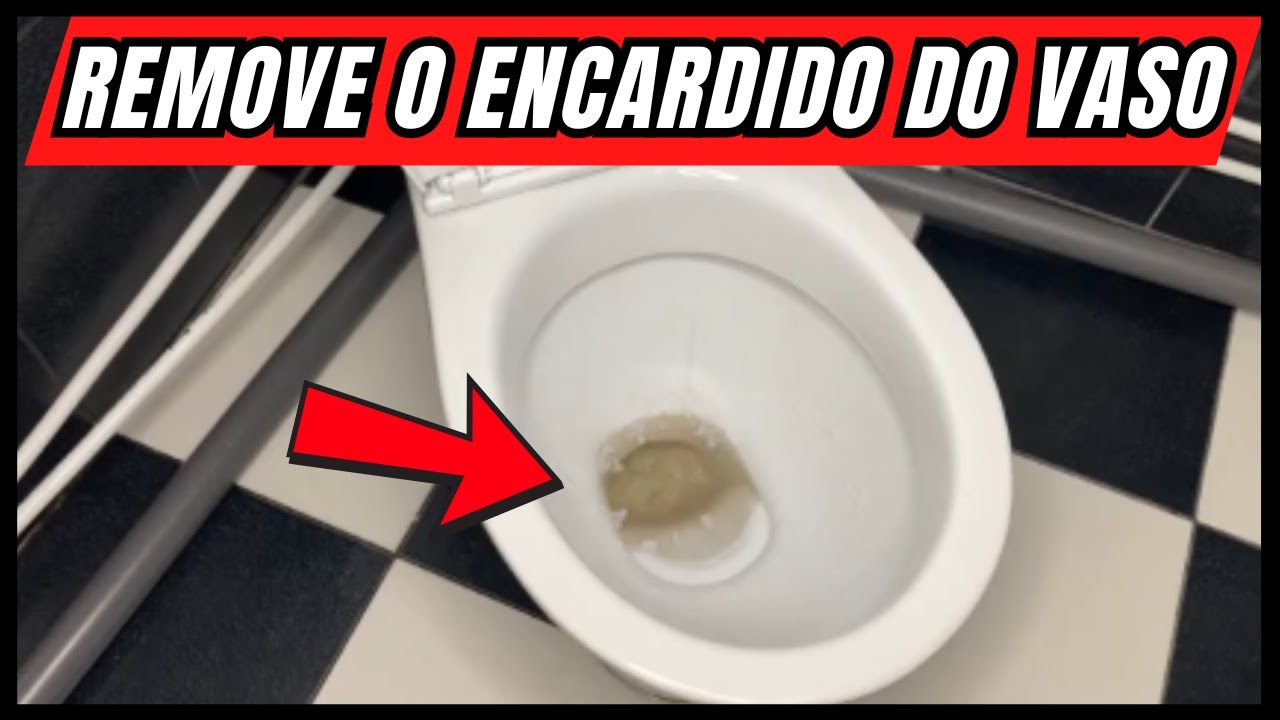 COMO LIMPAR O VASO SANITÁRIO COM VINAGRE - REMOVE CALCÁRIO E MAU CHEIRO